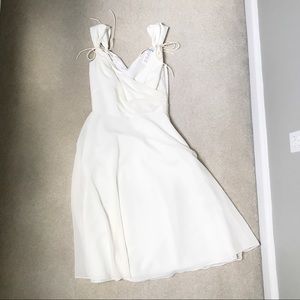 Dessy collection ivory dress